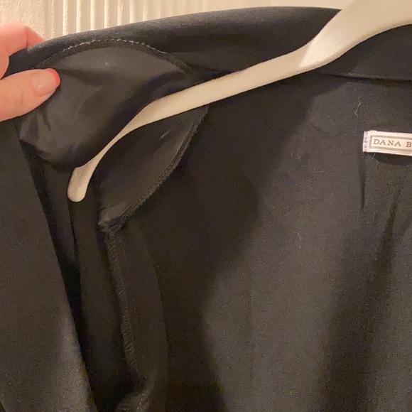 Dana Buchman Black Button Blazer - Picture 6 of 8